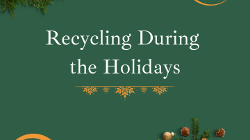 Recycling during the holidays
