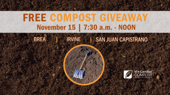 Compost Giveaway on November 15