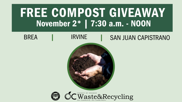 Compost Giveaway on November 2, 2024