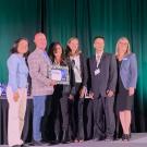 OCWR Team accepting CRRA Award