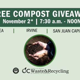 Compost Giveaway on November 2, 2024