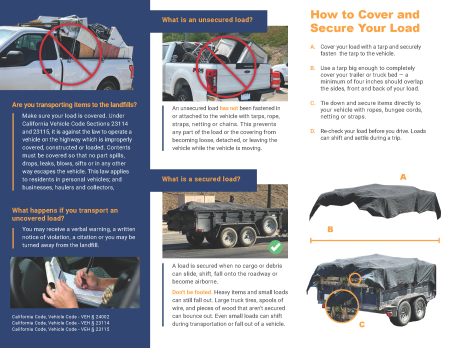 Cover Your Load brochure inside
