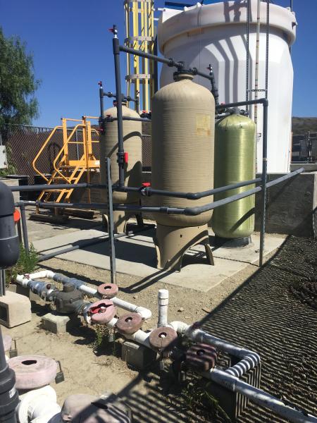 part of the PFAS treatment system