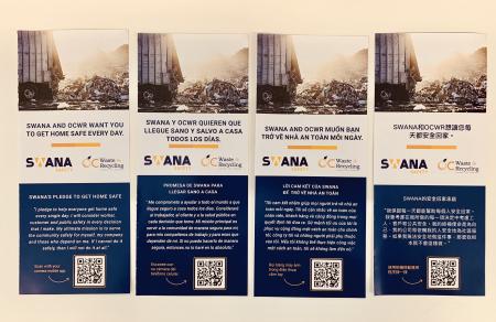 Safety Outreach brochures translated into four languages