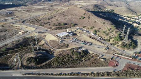 Aerial view Prima Landfill
