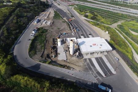 Aerial view of  Prima Entrance Project