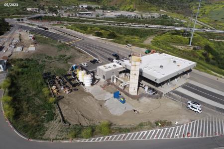 Aerial view Prima Entrance Project