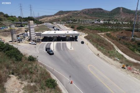 Aerial view Prima Entrance Project / Back side