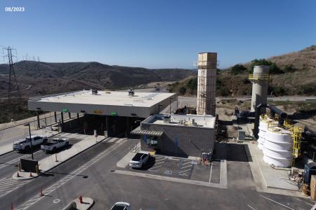 Aerial view Prima Entrance Project / Front