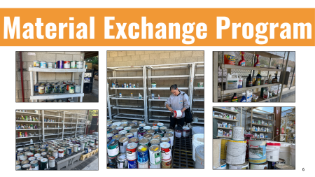 Material Exchange Program