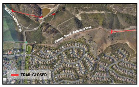 trail map closure map one